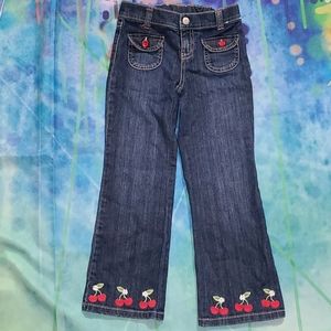 Gymboree Girl's Cherry Bottom Jeans